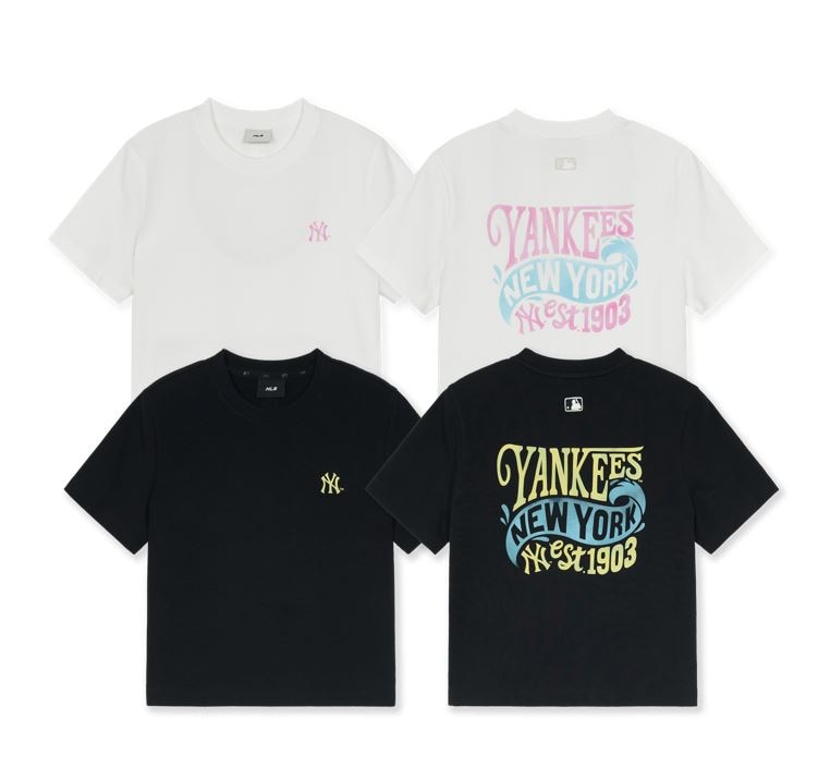Summer Letter Graphic Crop T-shirt 3FTSX0253-50WHS,3FTSX0253-50BKS