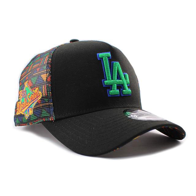 メッシュキャップ スナップバック 帽子 9forty メンズ レディース MLB ロサンゼルス ドジャース フリーサイズ