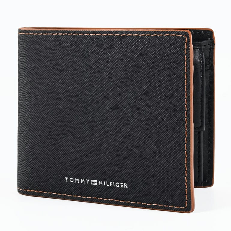二つ折り財布 【ヨーロッパ輸入モデル】 小銭入れ付き EDGE CC AND COIN ブラック AM0AW13795 BDS