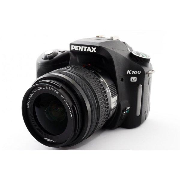 【中古】ペンタックス PENTAX K100D レンズキット ブラック 美品 手ぶれに強い 2GB SDカード付き 25,800円
