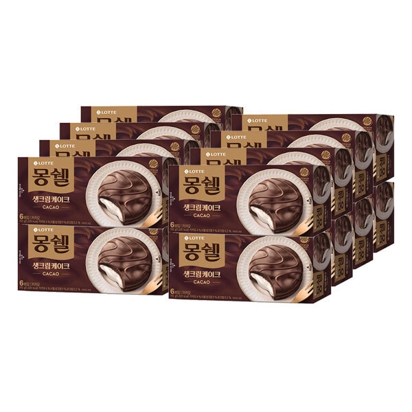 ロッテ モンシェル カカオケーキ 204g 16個