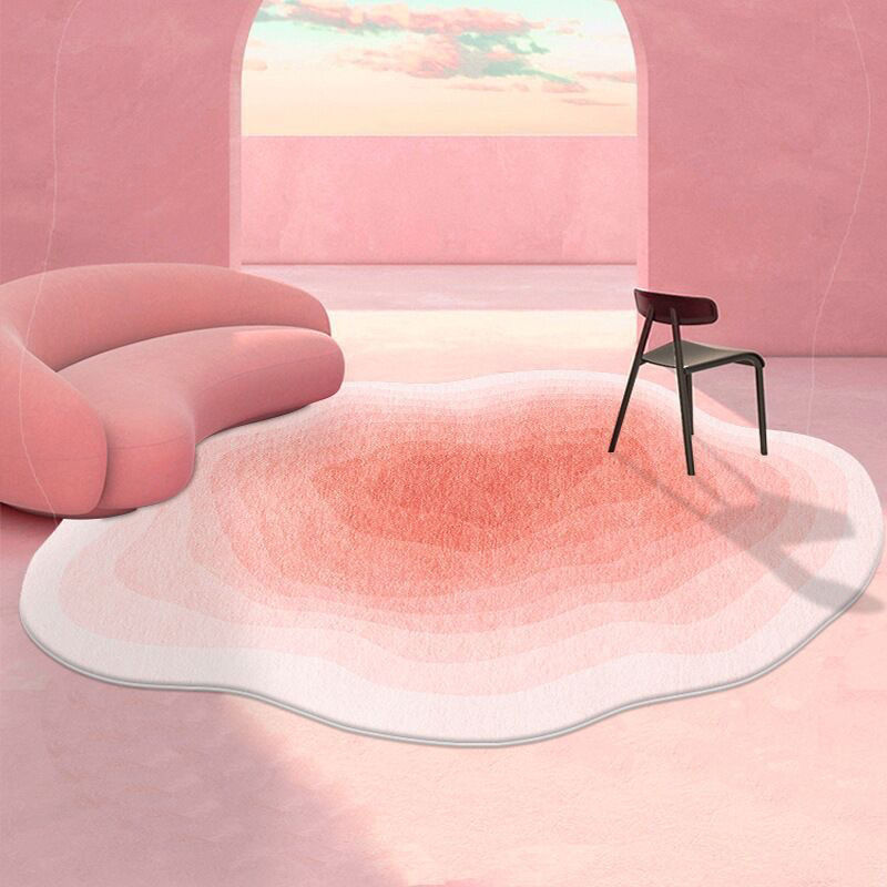 不規則 イミテーション カシミヤ ファー 絨毯 ソファー ローテーブル 異形 ファッション 滑り止め カーペット