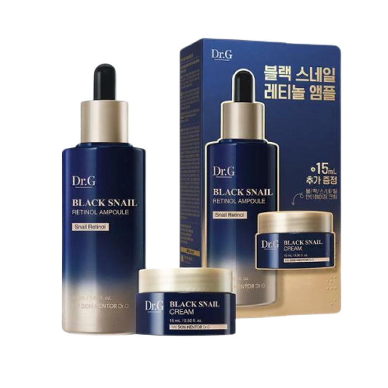 ブラックスネイルレチノールアンプル企画(アンプル50ml大容量+クリーム15ml)