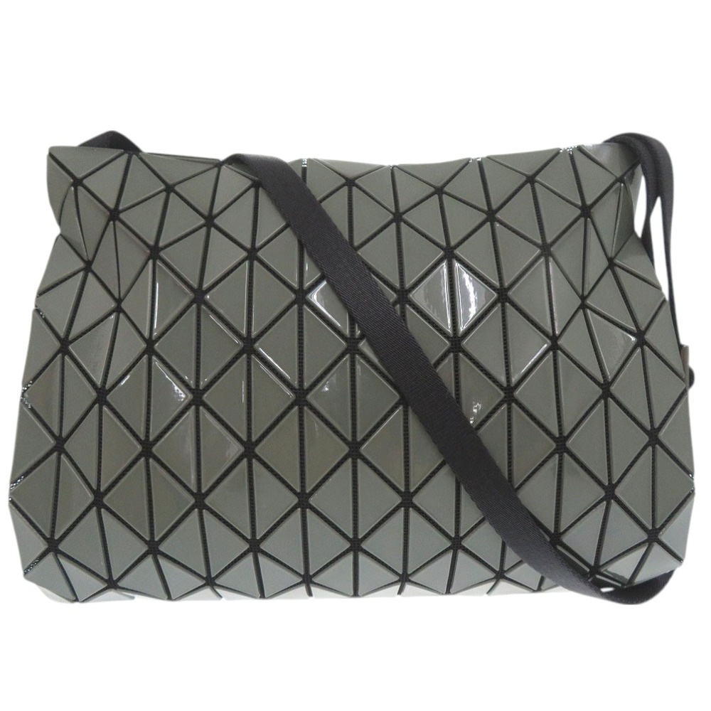 美品 ルーセント BAO BAO ISSEY MIYAKE バオバオ BB83-AG463 ショルダーバッグ ポリエステル/ポリエステル グレーカーキ 1548【中古】 レディース 27,360円