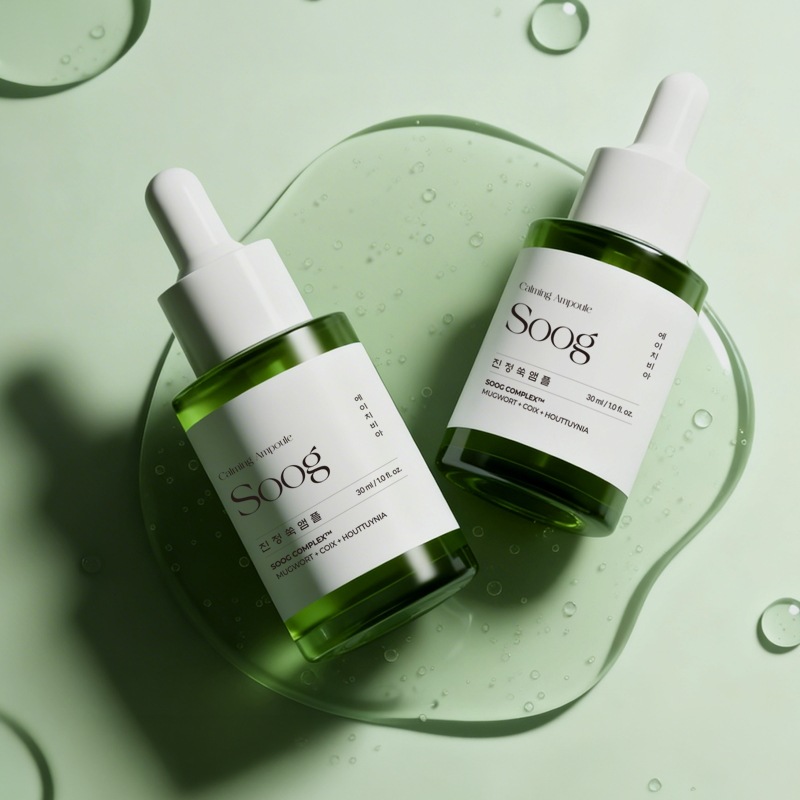鎮静ヨモギアンプル Duo(2個セット) 30ml / Soog