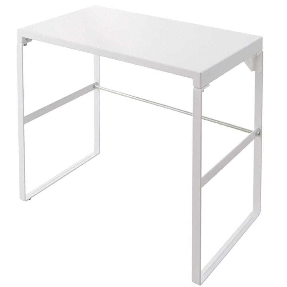 （まとめ買い）机上台 幅390mm/トールタイプ 白 A-7335-0 [x3]