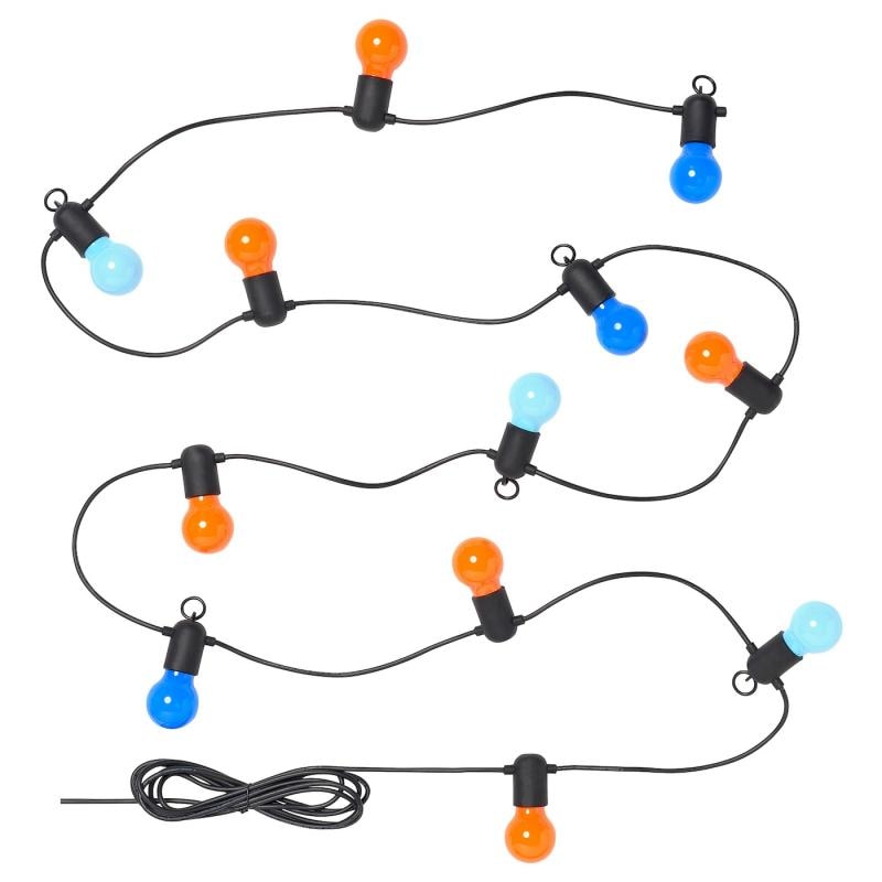 SOLVINDEN ソルヴィンデン LEDライトチェーン 全12球 - 室内/マルチカラー