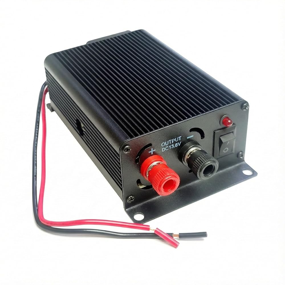 one+lifestyle DC-DCコンバーター 24V13.8V 最大65A 大容量 冷却ファン内蔵 車・トラック・船舶対応 電圧変換 デコデコ 電源