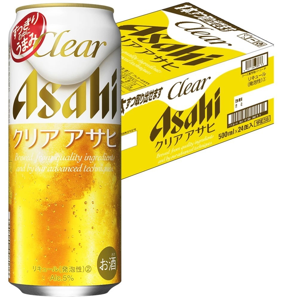 【送料無料】 アサヒ クリアアサヒ 500ml24本
