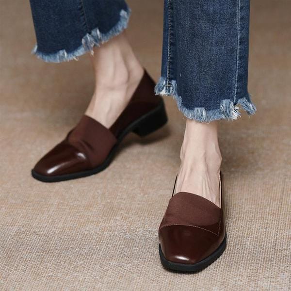 1123 女性ローファー 短靴 フラットシューズ 女性靴 (S8349593)