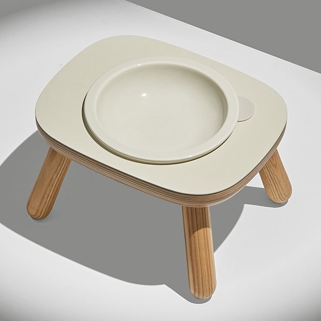 daily table mushroom (犬,猫のご飯茶碗)