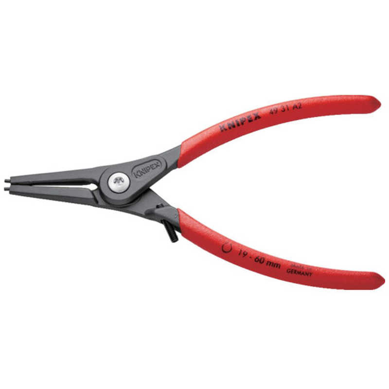 KNIPEX社　軸用精密スナップリングプライヤｰ　4931A2