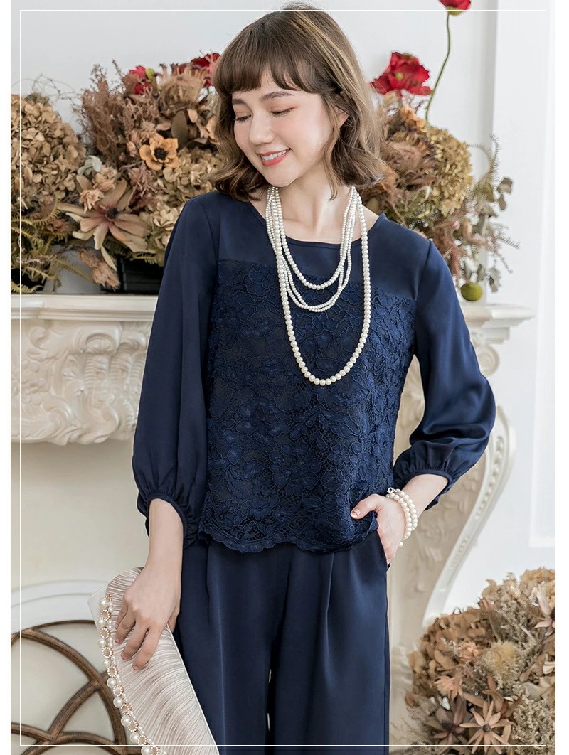 【最新モデル登場!!】激安販売3日送信パーティードレス 結婚式 お呼ばれ 2点セット パンツドレス セットアップ 二次会 披露宴 OL通勤 着痩せ ワイドパンツ ゆったり