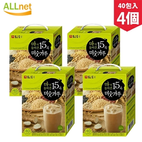 ダムト 山芋が入った15穀ミスカル(こがし)/(20gx40包）×4個セット