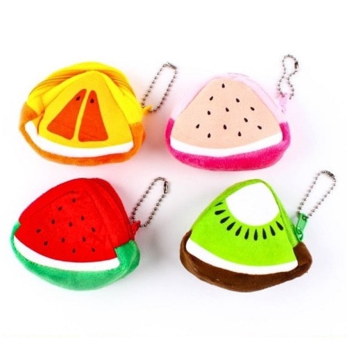 フルーツワンピースコイン財布×12個かわいいかわいいグループプレゼント誕生日こどもの日クリスマスプロモーション