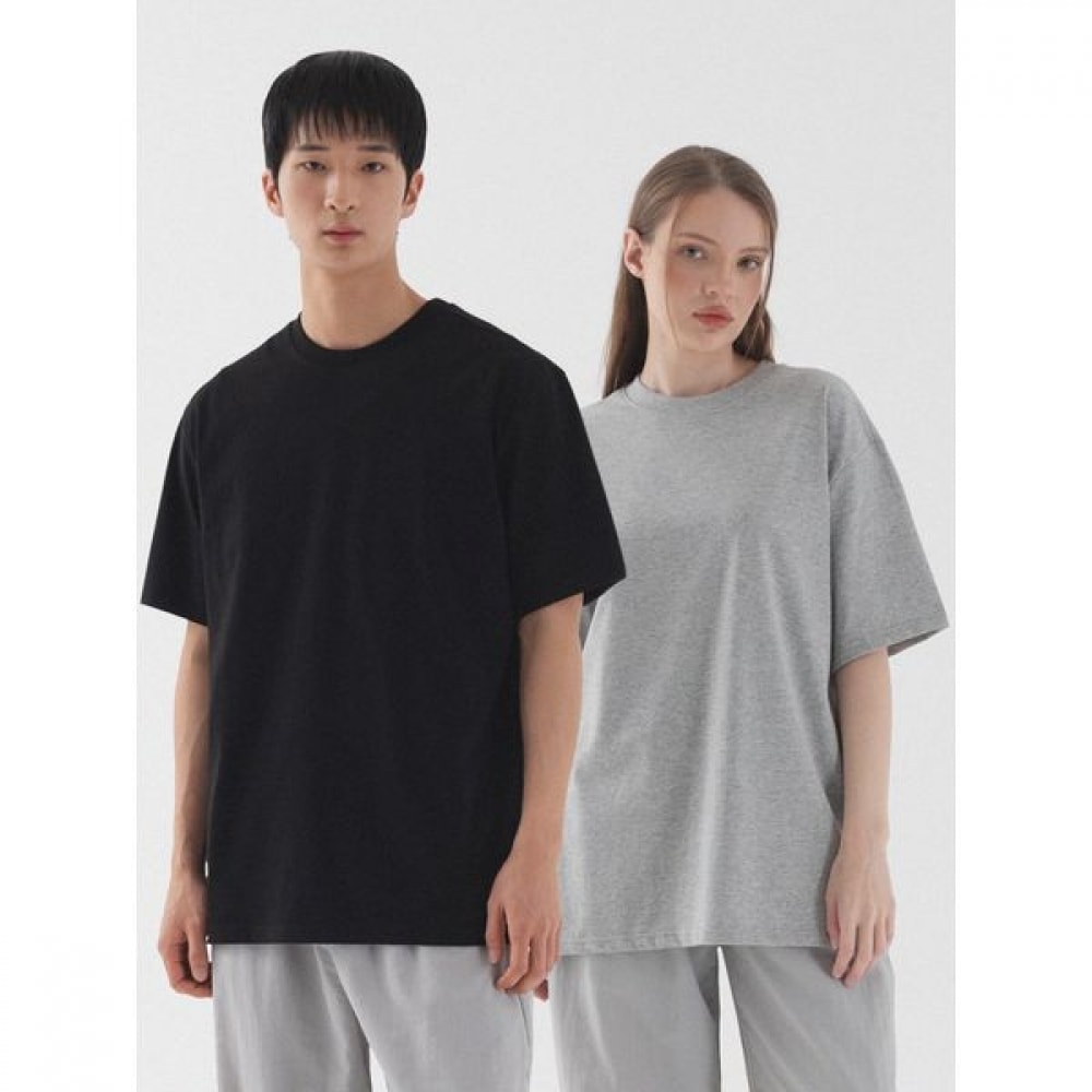 [Pianer] アスキンクールセミオーバーフィット半袖Tシャツ (4color)