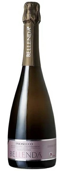 【送料無料】ベッレンダ プロセッコ コネリアーノ ヴァルドッビアーデネ ブリュット 750ml12本［白/泡/辛口/イタリア/ピエモンテ]【本州(一部地域を除く)は送料無料】