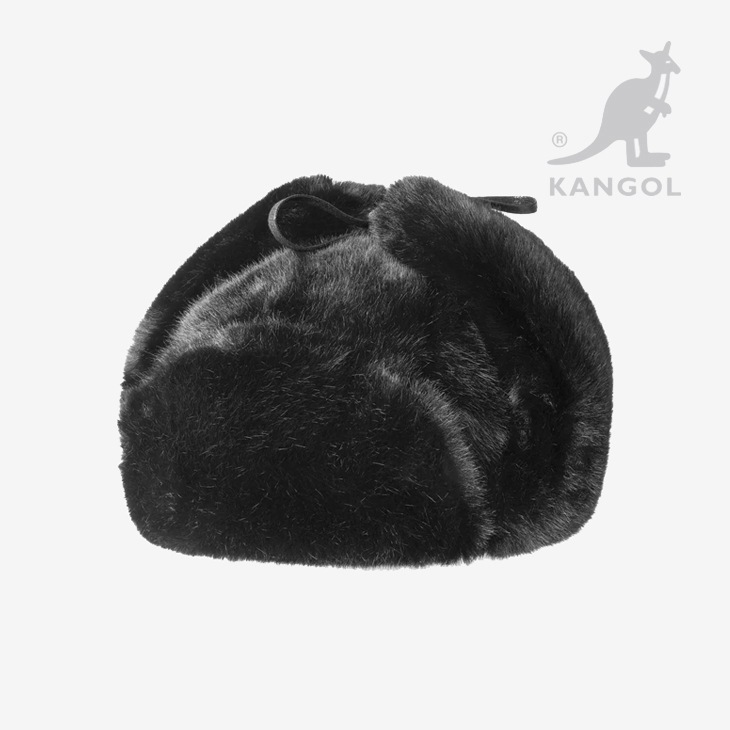 フェイク ファー トラッパー/ブラック（254069610）