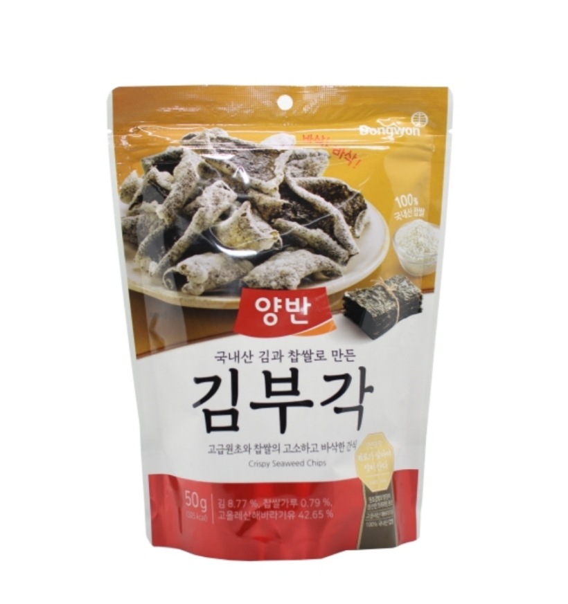 ヤンバン 海苔の天ぷら キムプガク 50g x 8個入り 韓国食品 のり 5,388円