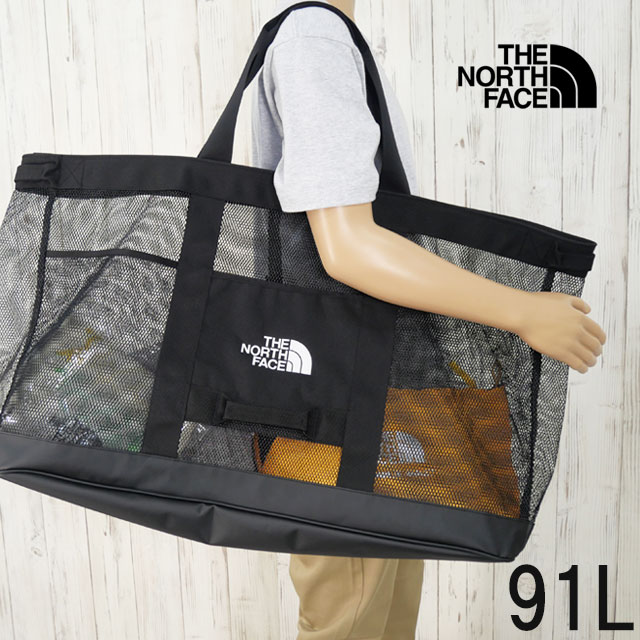ザ・ノース・フェイス トートバッグ メンズ NM72629 グラットンメッシュトートL 91L レディース キャンプ アウトドア バーベキュー レジャー キャンプ 海 プール BAG 大容量 大き目