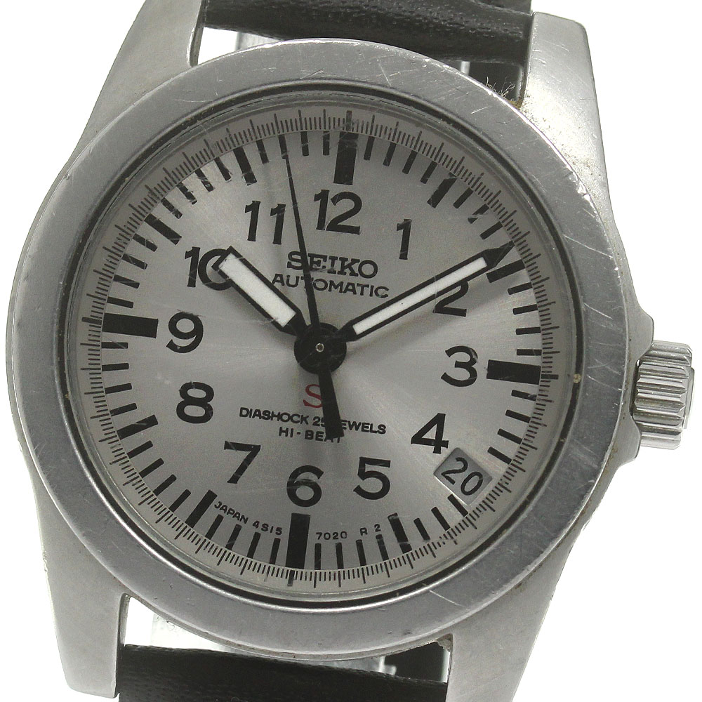 訳あり セイコー SEIKO SCFF003/4S15-7020 メカサス ハイビート 赤サス 自動巻き ボーイズ _843288【中古】