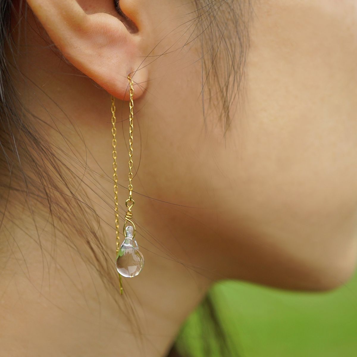 【公式ショップ】HARIO イヤリング　ティアーズ