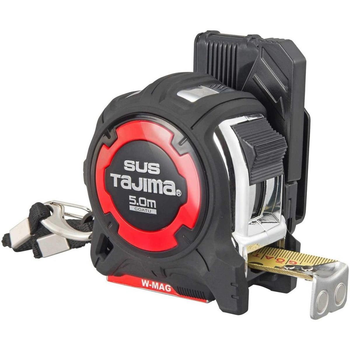 タジマ 剛厚セフGステンロックダブルマグ25 5.0m 25mm幅 メートル目盛 GASFGSLWM25-50