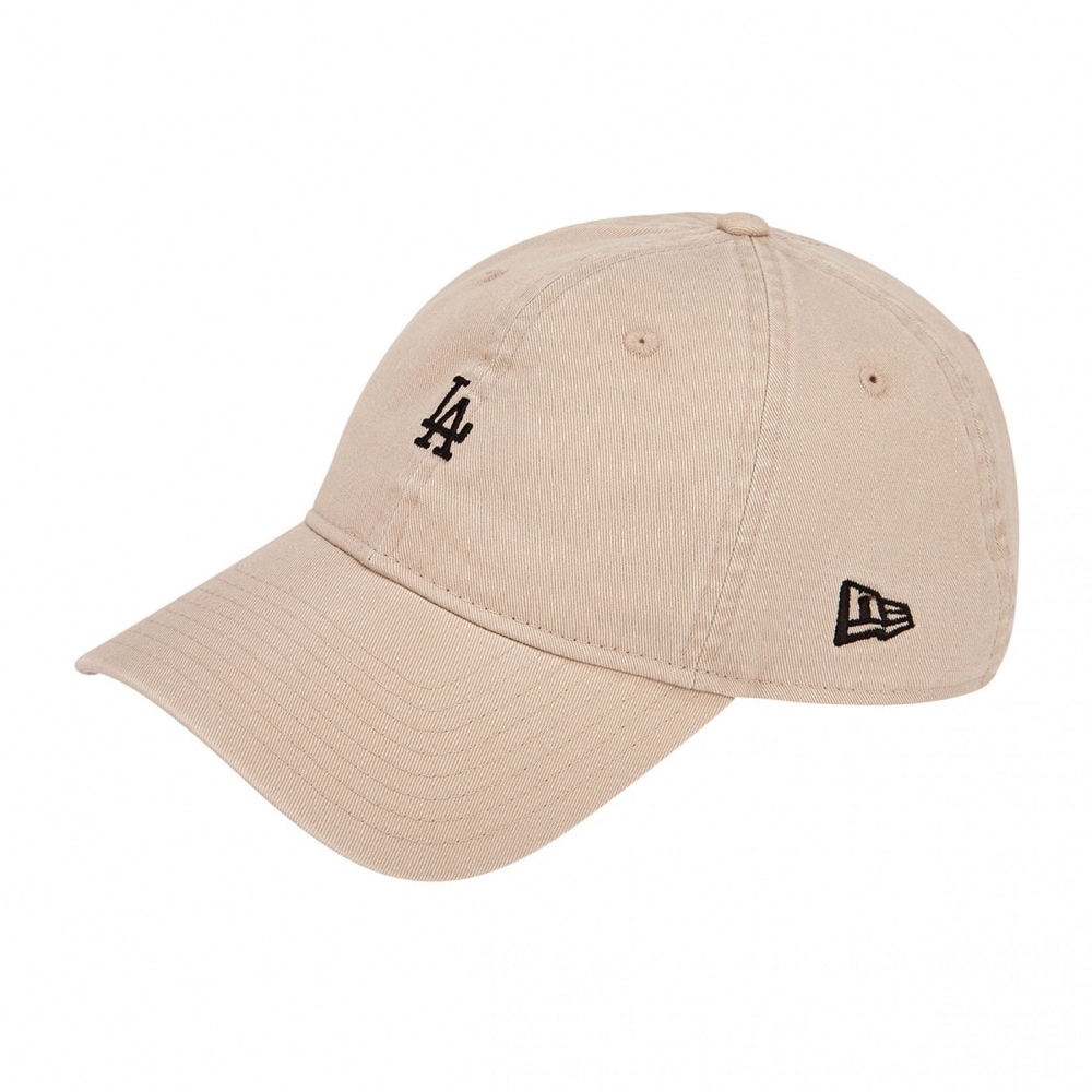 NEWERA MLB ウォッシュミニロゴ LA ドジャースアンストラクチャードボールキャップニューベージュ/ 14205764