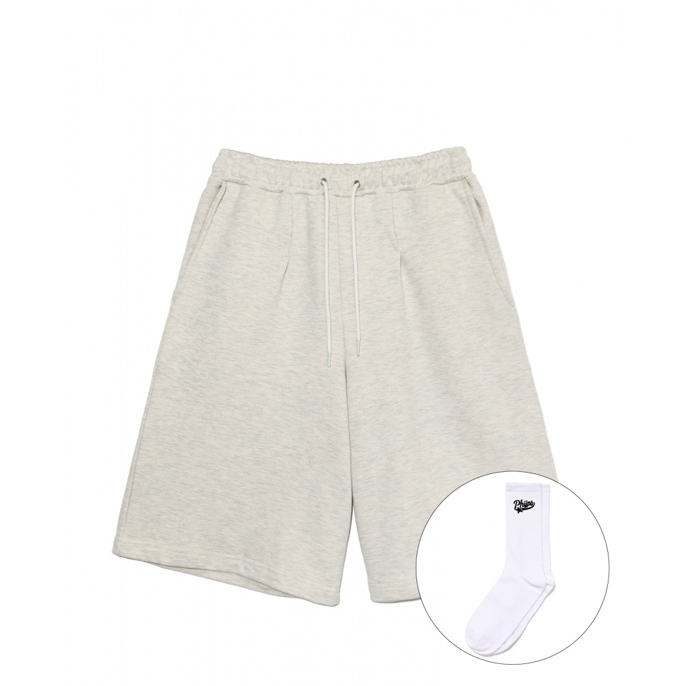 体育部門 PHYPS [パッケージ] スターテール バミューダ フィット ショート セット オートミール