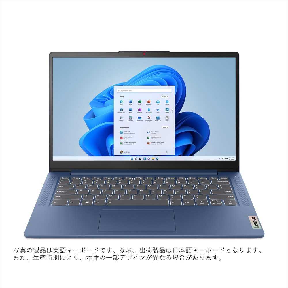 Lenovo（レノボ） 14.0型 ノートパソコン Lenovo IdeaPad Slim 3 14IAH8( Core i5/ メモリ 16GB/ 512GB SSD)アビスブルー 83EQ005