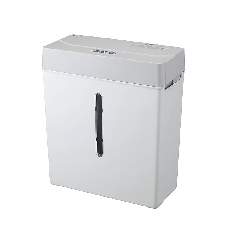 即納：ナカバヤシ パーソナルシュレッダ 静音 クロスカット 4×27mm Z0450