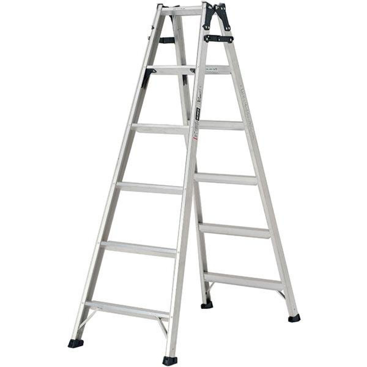 【I】ALINCO アルインコ はしご兼用脚立 脚立高さ170cm MXB-180FS 耐荷重130kg アルミ 【代引不可/北海道・沖縄・離島不可】