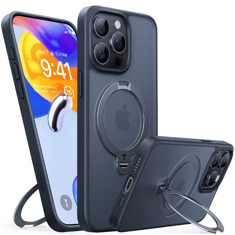 TORRASトラス　UPRO Ostand Spin for iPhone 15 Pro ［ Black ］　X00FX1327 5,022円