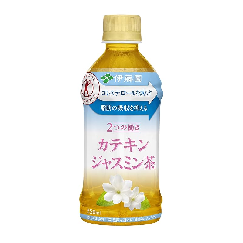 即納：カテキンジャスミン茶 [トクホ] 伊藤園 2つの働き350ml×24本 (レンチン対応)