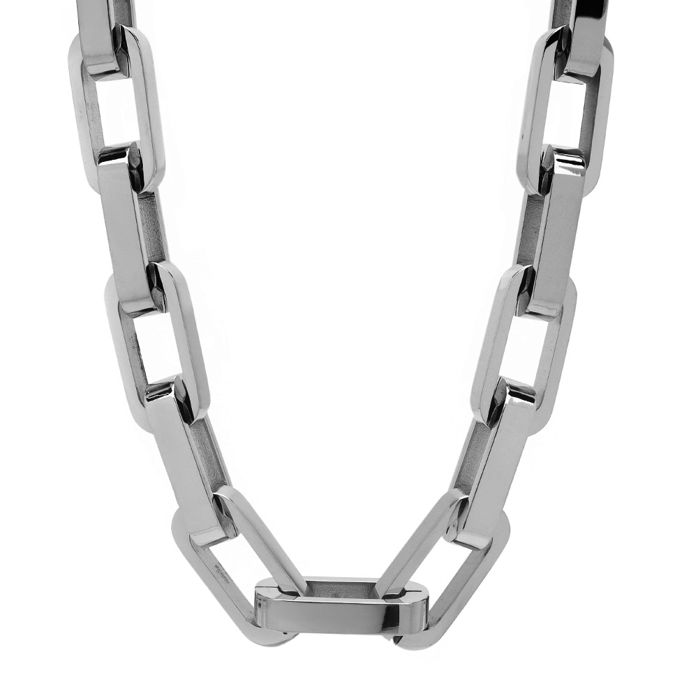 316L チェーンネックレス シルバー [n633-silver]