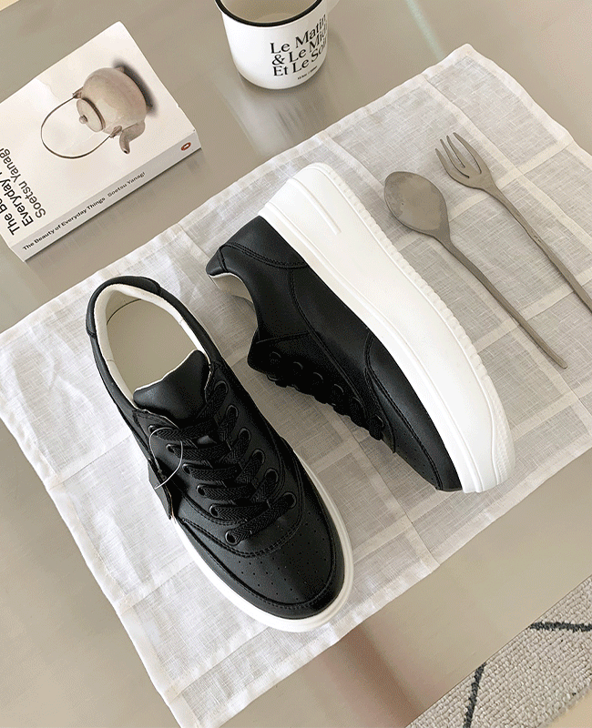 [MAILOVANY] 牛革 ワイラーキー高さスニーカー6cm