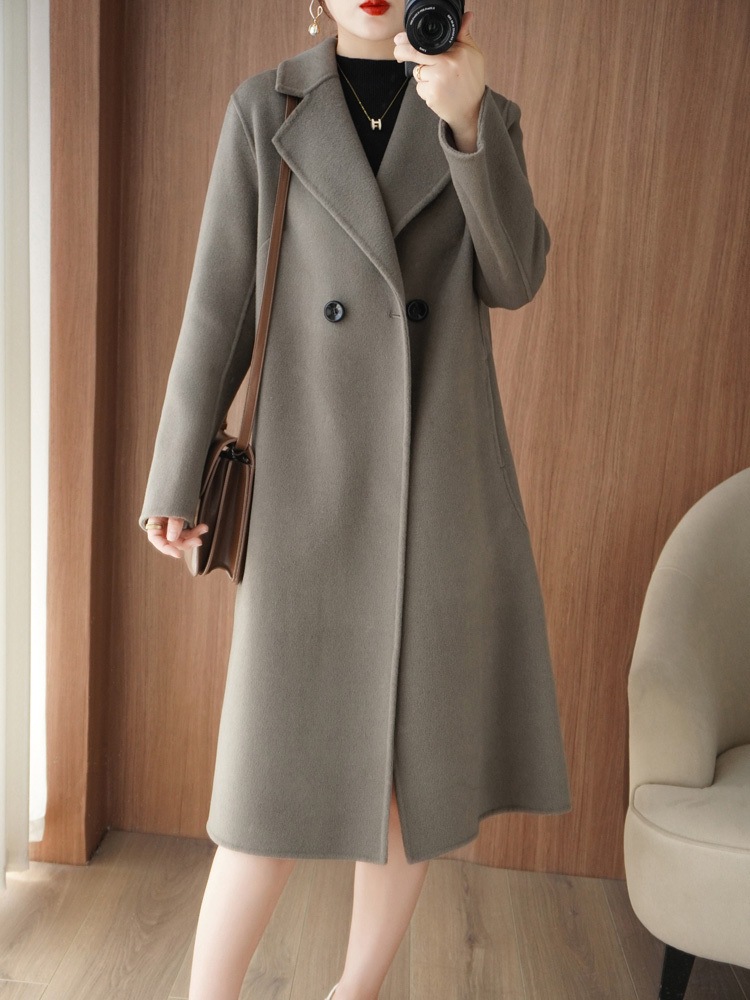 レディース コート アウター 上着 膝下 長袖 フェミニン かわいい 大人可愛い きれいめ シンプル カジュアル 上品 おしゃれ かっこいい エレガント ラブリー キュート ベーシック ロマンティック