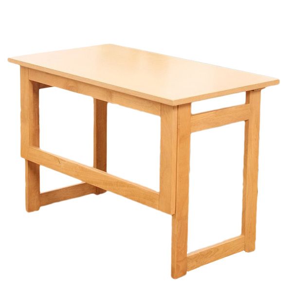 ファミリーライフ 天然木折りたたみテーブル高さ55cm ナチュラル(0329920) メーカー直送