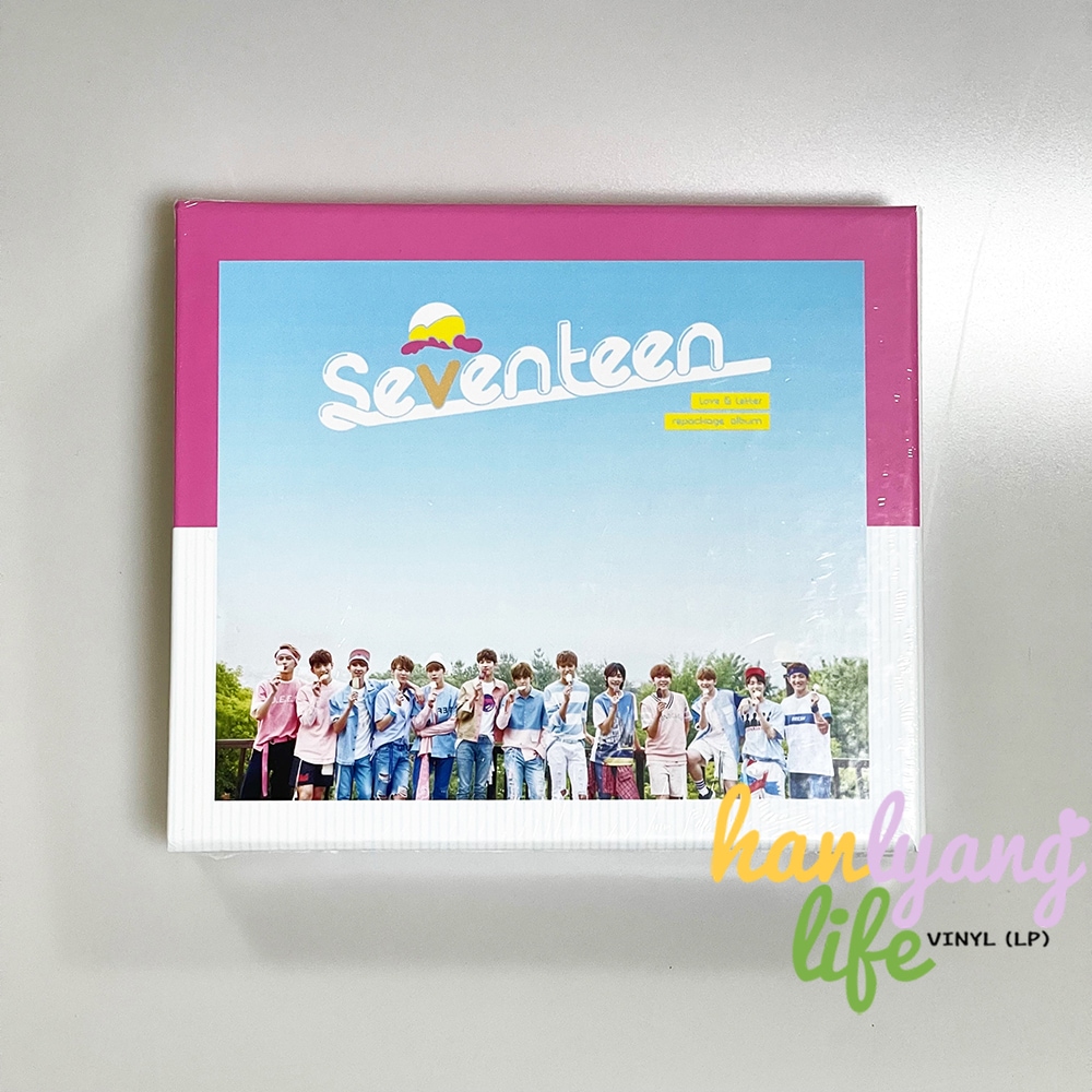 セブンティーンアルバムラブレターレギュラー1集リパッケージLOVE＆LETTER非常にNICE再発売