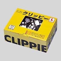 （まとめ買い）文房堂 クリッピー L100 シルバー L100-SV 00019590 [x3]