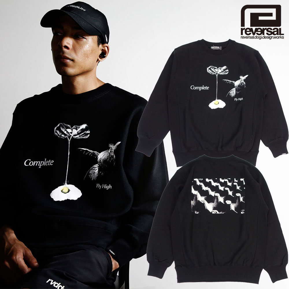 reversal/リバーサルクルーネックスウェット/COMPLETE SUPER HEAVY CREW NECK rv20aw208