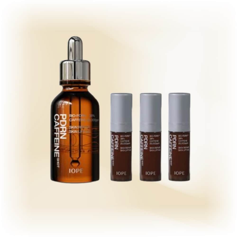 PDRN カフェインショット 30ml 企画 (+5ml*3ea) /ダメージ肌リペア/リフティング/弾力/保湿/しっとり/目元シワ/低刺激/韓国コスメ