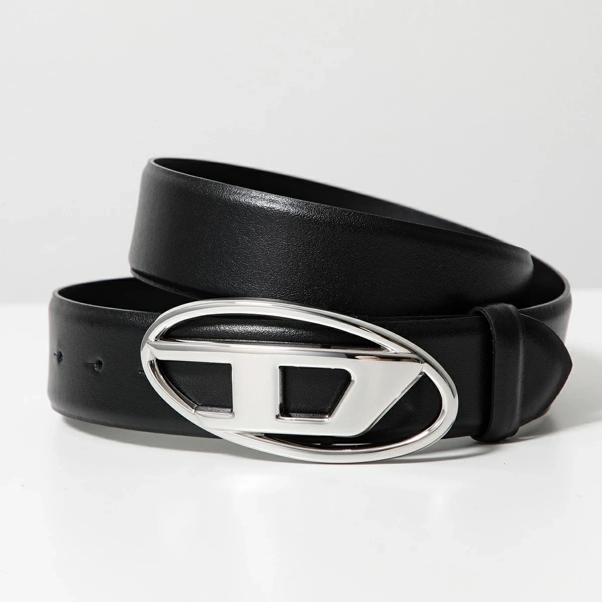 DIESEL ディーゼル ベルト B-1DR X10133 P6364 メンズ レザー オーバルD ロゴ T8013