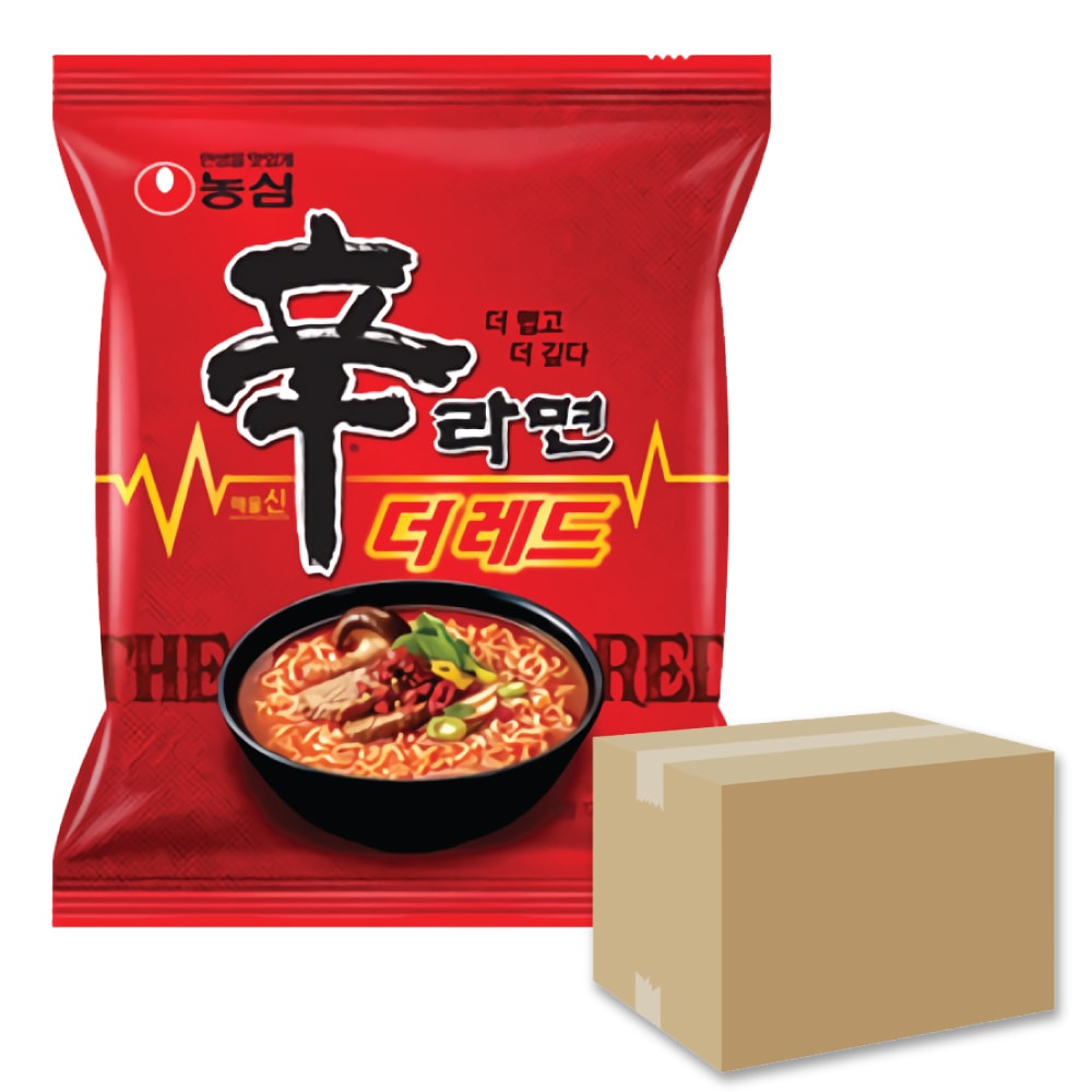 辛ラーメン THE RED 125g 1BOX　32袋入 / 辛さUP! 韓国ラーメン