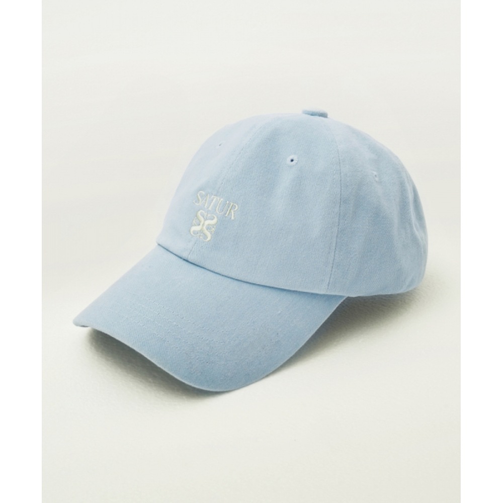 SATUR アペロスモールロゴキャップスカイブルー