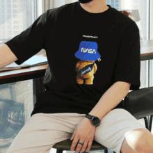 WTBバケットハットベアプリント半袖Tシャツ