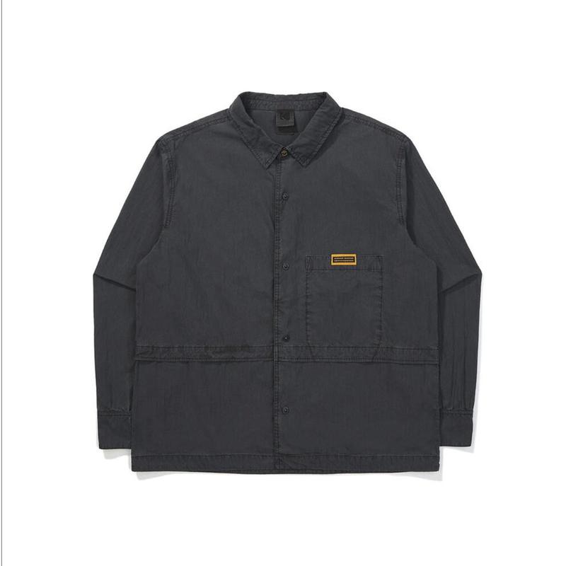 アパレルコダカリ ウォッシング カラー型シャツジャケット CHARCOAL K5323LWT81CHC