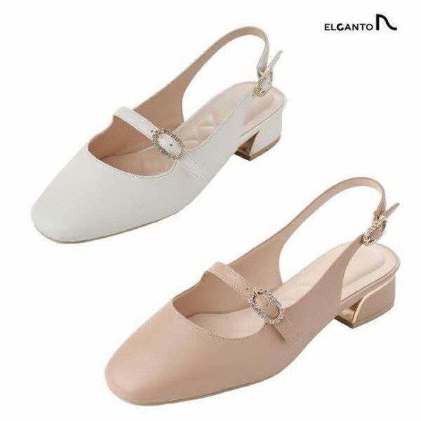 女性メリージェーンスリングバック 3CM(LCWO79U413)