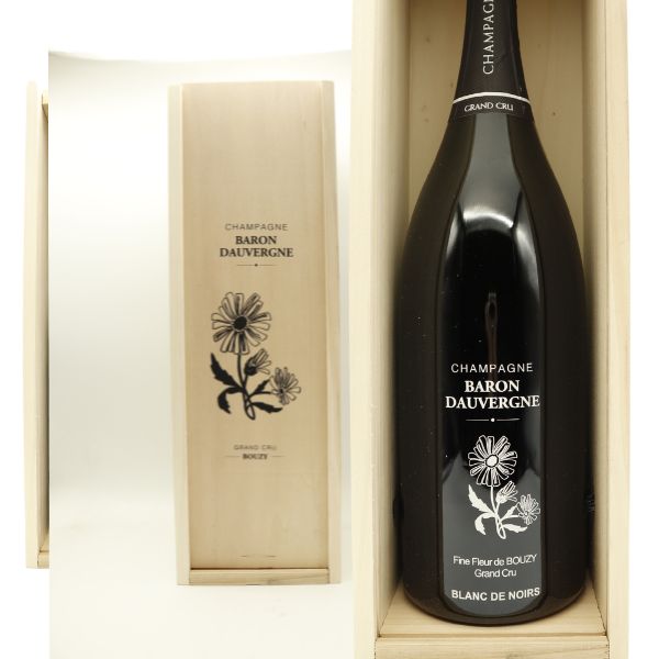 【豪華木箱入り】 特大ボトル バロン ドーヴェルニュ シャンパーニュフィーヌ フルール ド ブジーグラン クリュ 特級 N.M.元詰 自然派
