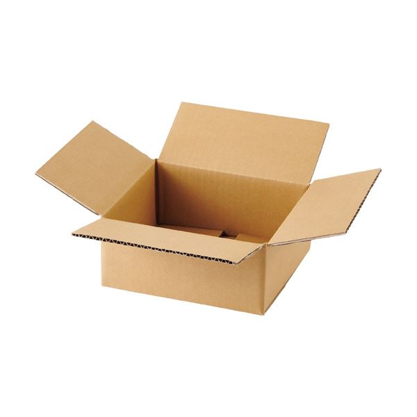 （まとめ）TANOSEE 無地ダンボール箱 A5判対応サイズ 高さ100mm 1パック（20枚） 5セット 10,120円